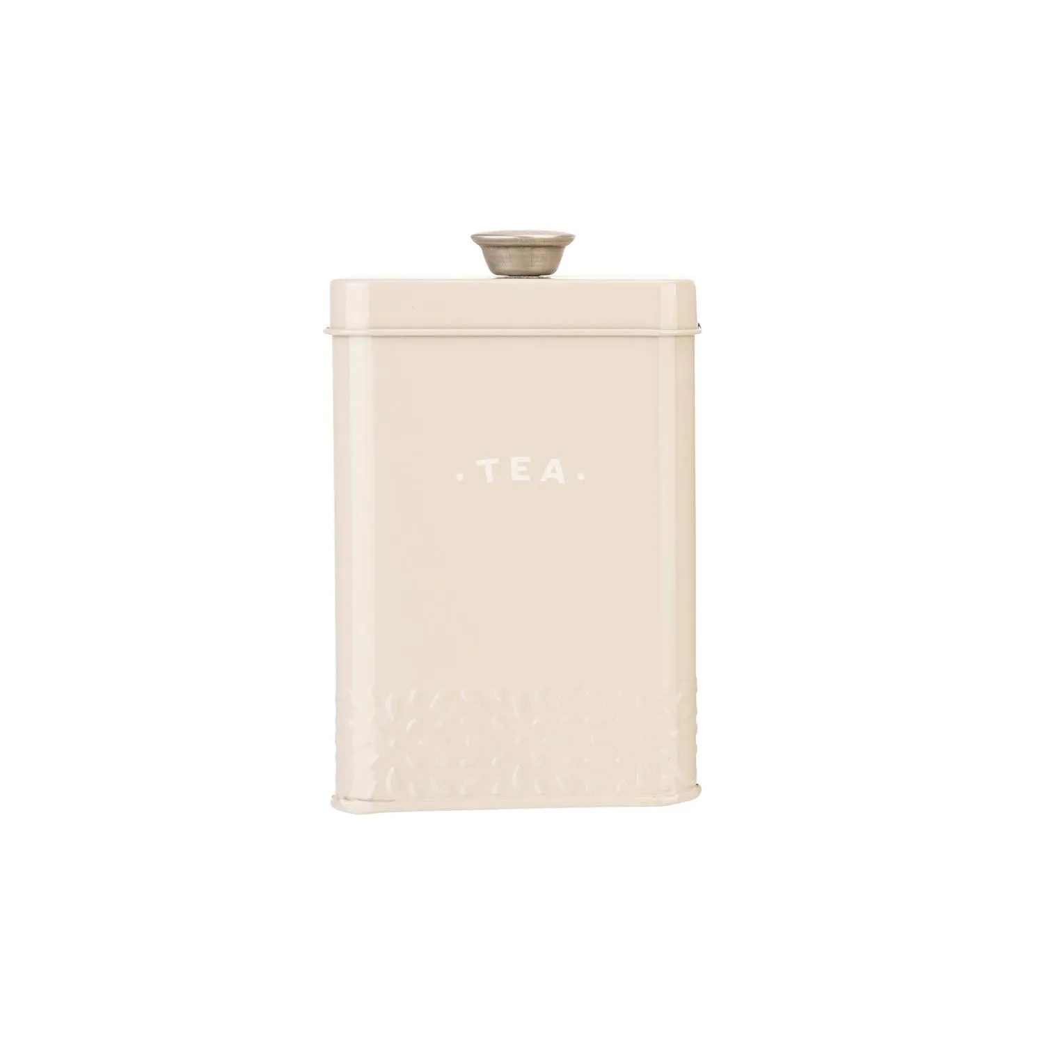 Artisan Street Tea Storage Can - Cream