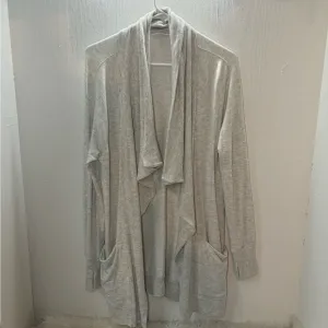 Athleta Wrap Cardigan Athleisure Sweater size Small Sweater with Pockets