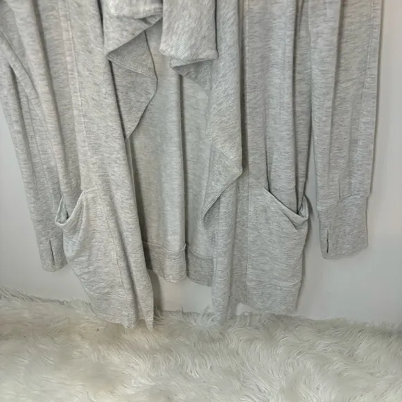 Athleta Wrap Cardigan Athleisure Sweater size Small Sweater with Pockets