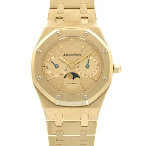 Audemars Piguet Yellow Gold Royal Oak Moonphase Watch