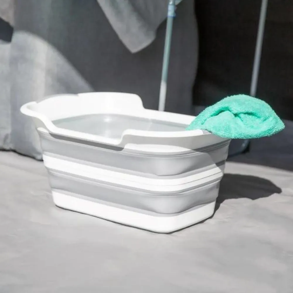 Aussie Traveller Collapsible Laundry Basket ZD009