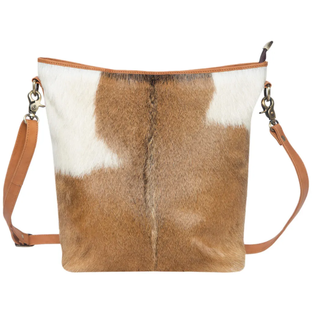 B71057 Hide Hamburg Crossbody Tan