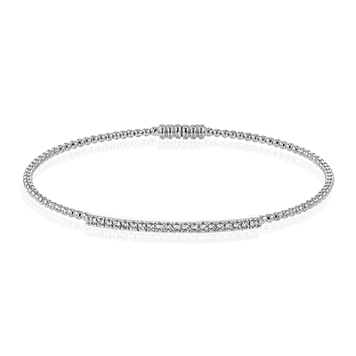Bangle in 18k Gold with Diamonds