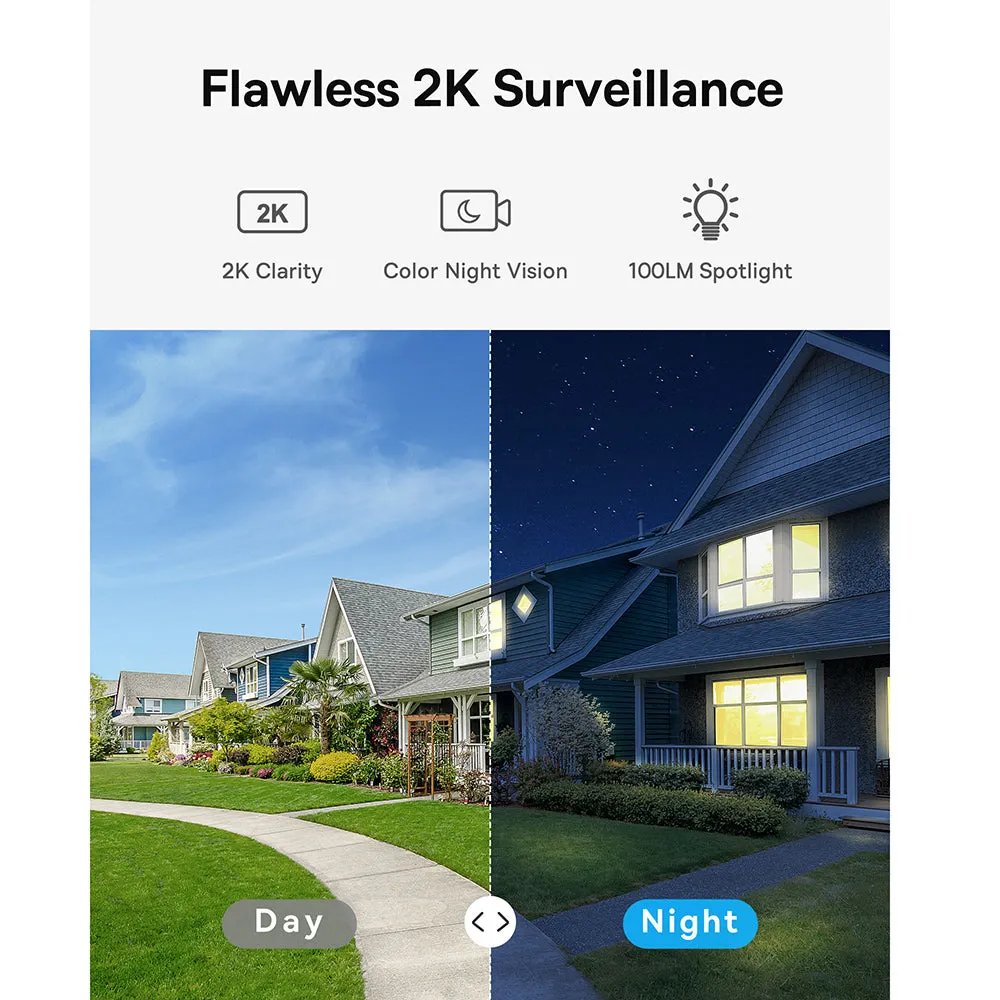 Baseus Security B1 Home Security Camera - Moon White, Overseas Edition