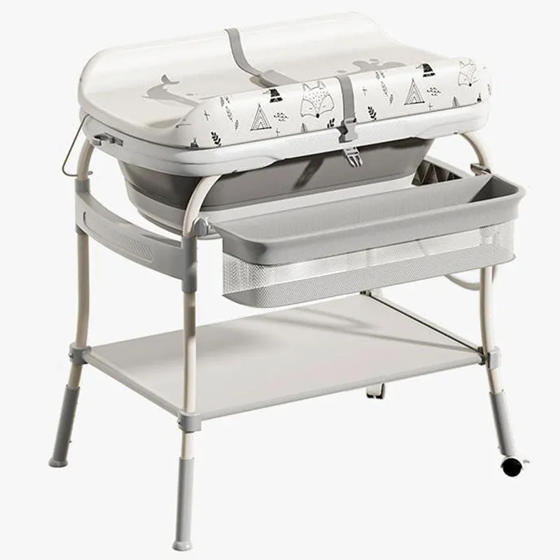 Bathtub with Stand & Changing Table