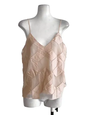 Beige Patterned Camisole