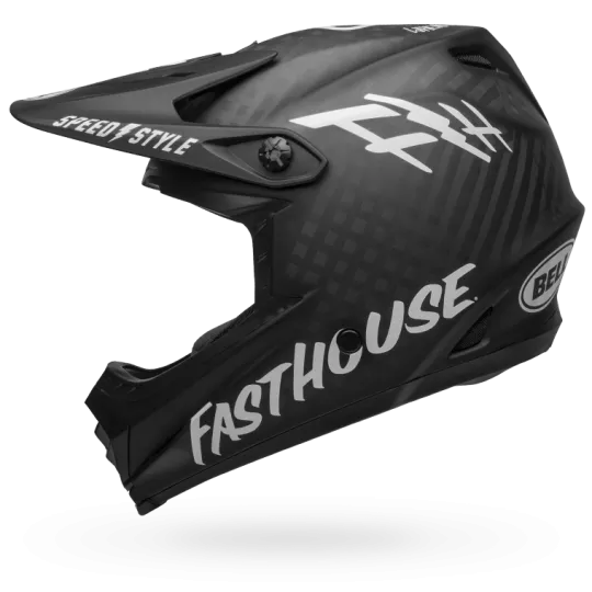 Bell Full 9 MTB Helmet Matte - Black/White