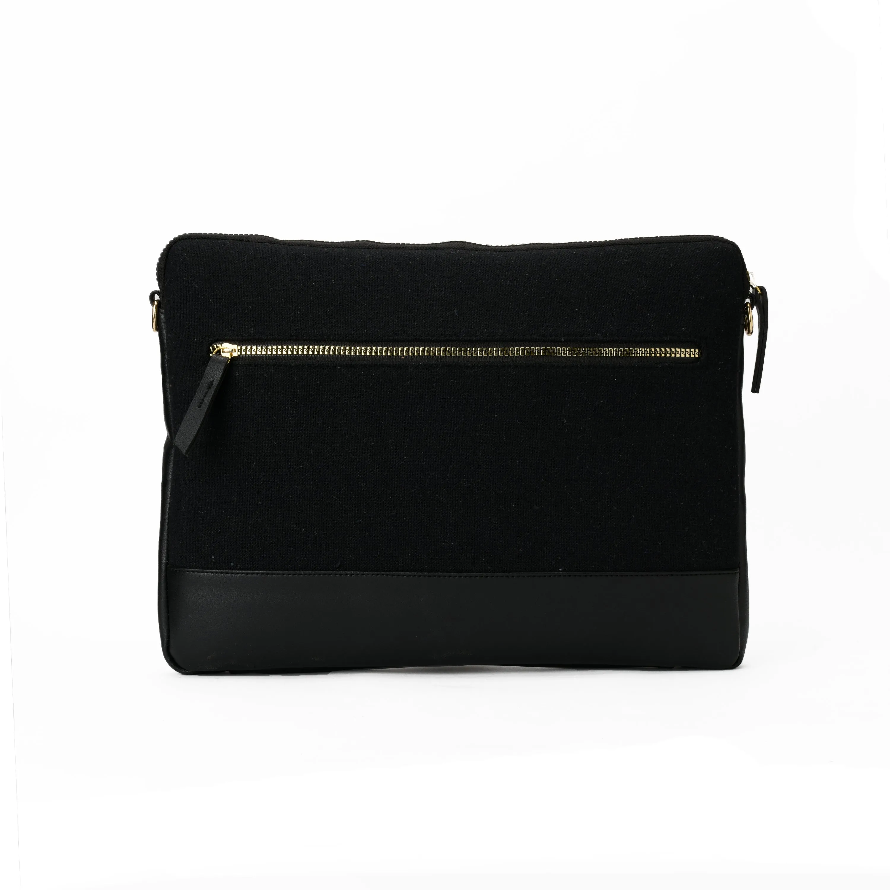 Black Geometric Laptop Sleeve