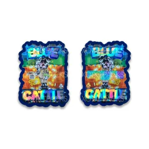 Blue Cattle Mylar Bag 3.5 Grams