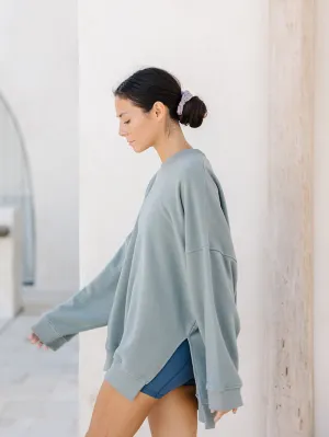 Bluza oversize Kind, Sage
