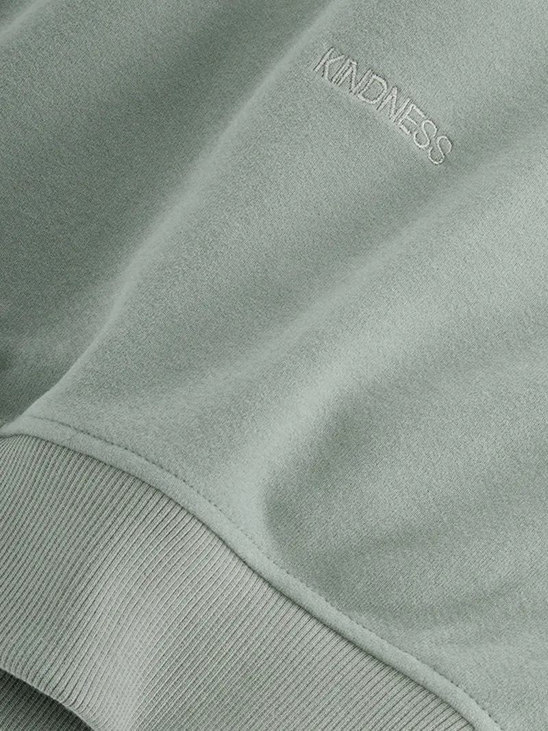 Bluza oversize Kind, Sage