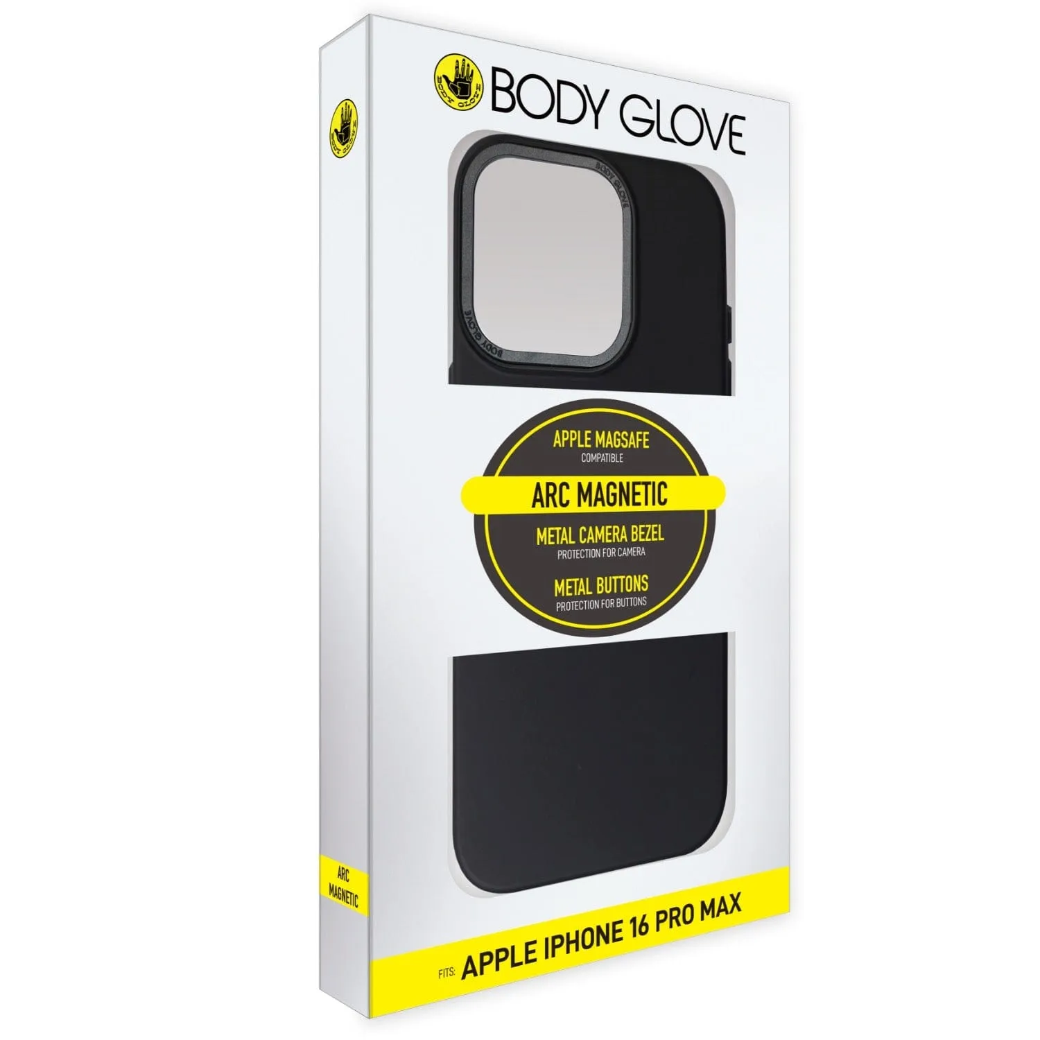 Body Glove Arc Magnetic Case – Apple iPhone 16 Pro Max – Black
