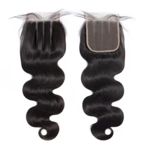 Body Wave Human Hair Closure 7*7 Lace Remy Lace Closure Natural Color MYLOCKME
