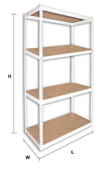 Boltless Rack - Dim : 1800 x 600 x 1830h mm