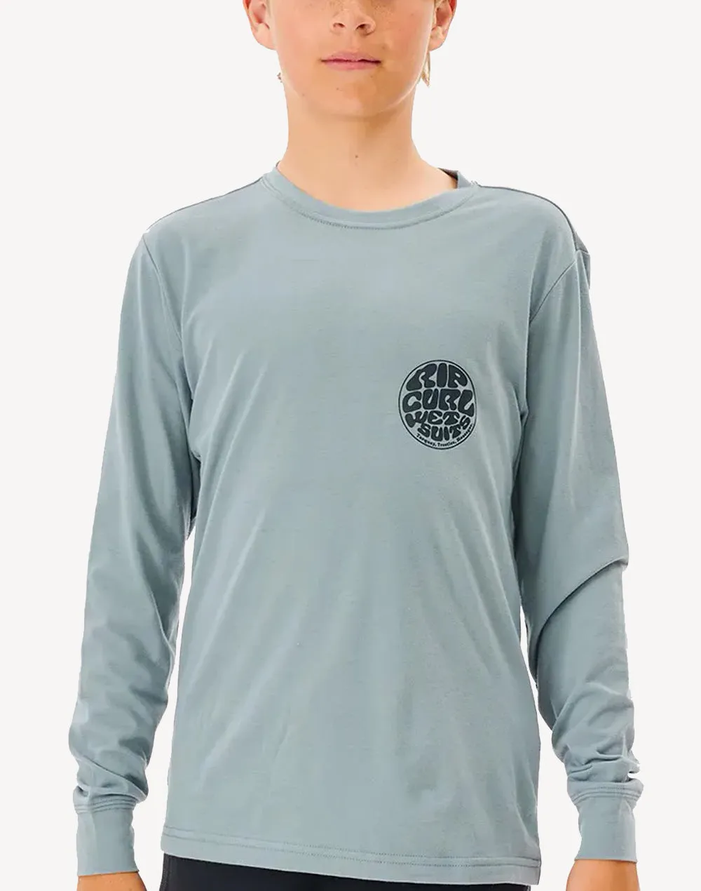 Boys Icons UPF 50  Long Sleeve Swim Shirt