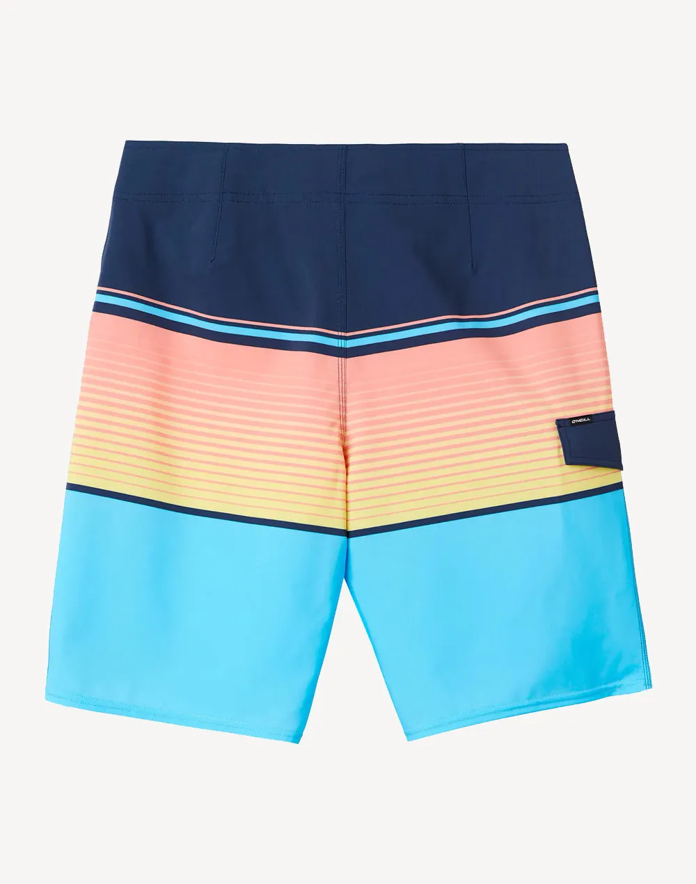 Boys Lennox Stripe 18" Boardshort
