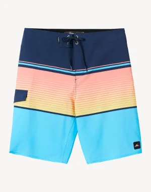 Boys Lennox Stripe 18" Boardshort