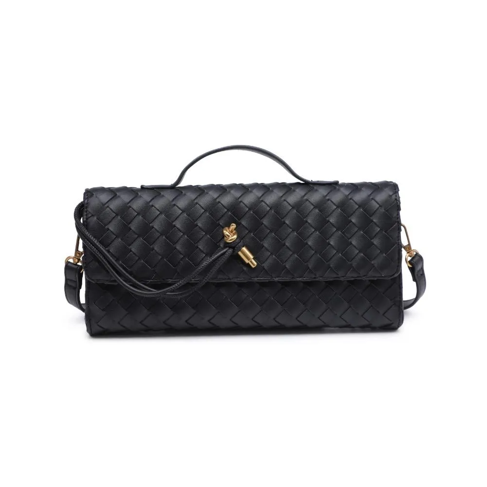 Braided Bella Woven Clutch Crossbody