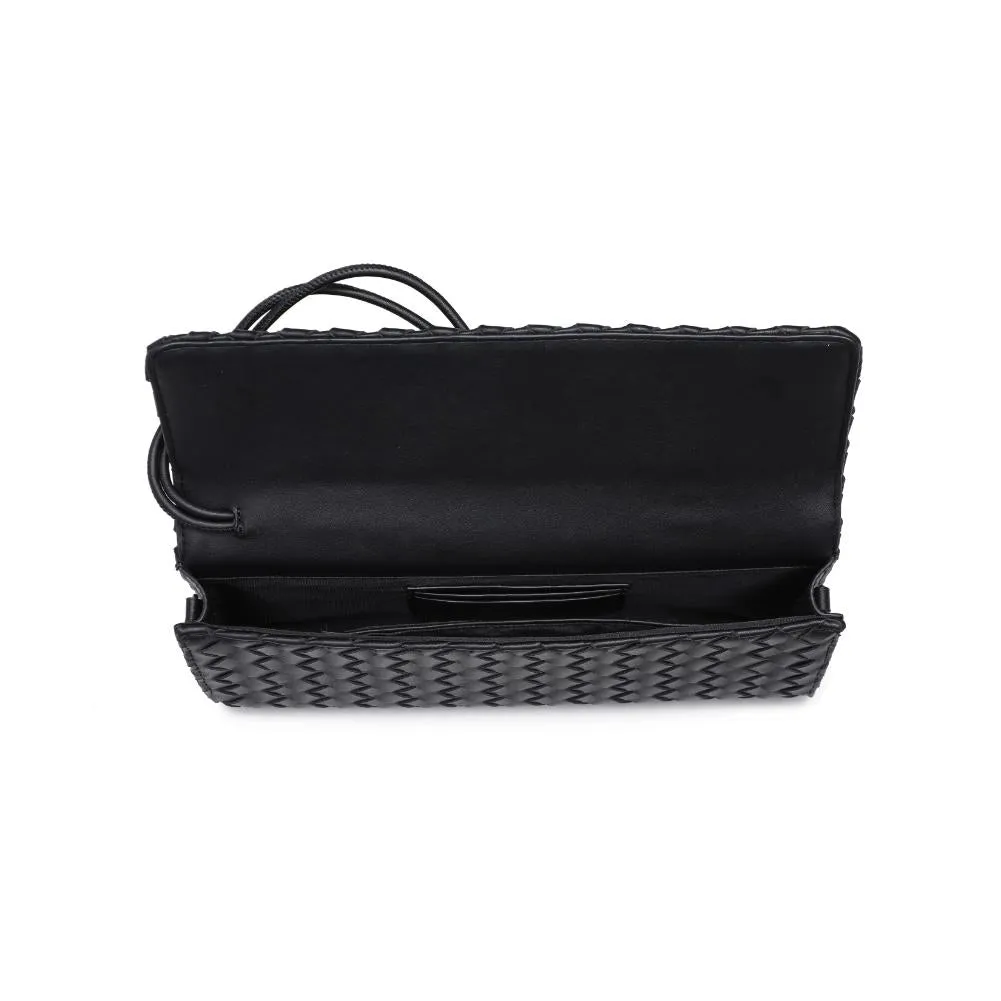 Braided Bella Woven Clutch Crossbody