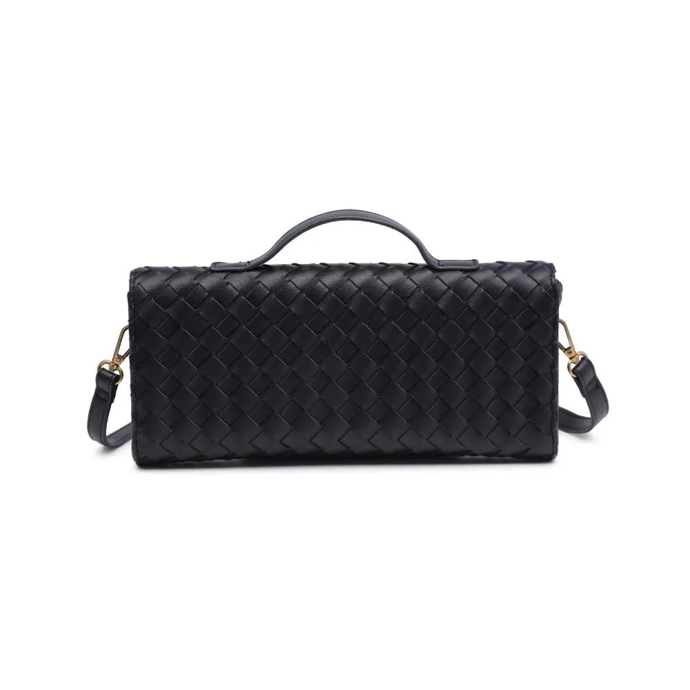 Braided Bella Woven Clutch Crossbody