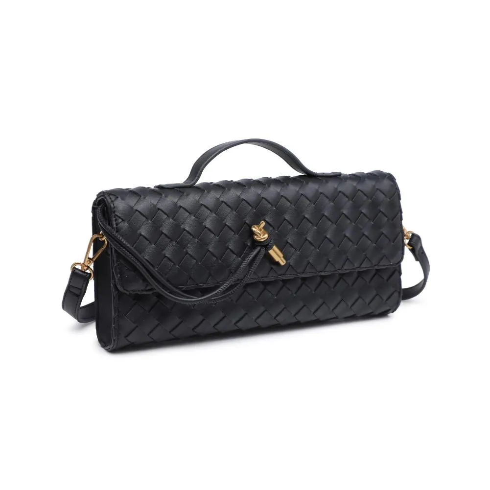 Braided Bella Woven Clutch Crossbody