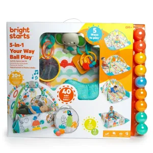 Bright Starts - 5-in-1 Your Way Ball Play™ Activity Gym & Ball Pit