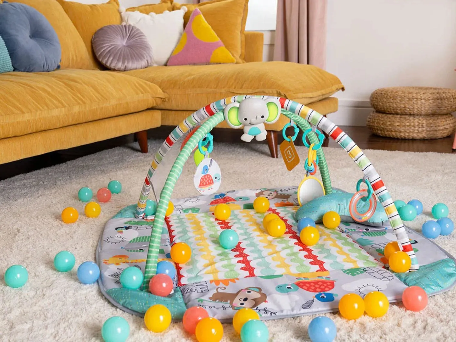 Bright Starts - 5-in-1 Your Way Ball Play™ Activity Gym & Ball Pit