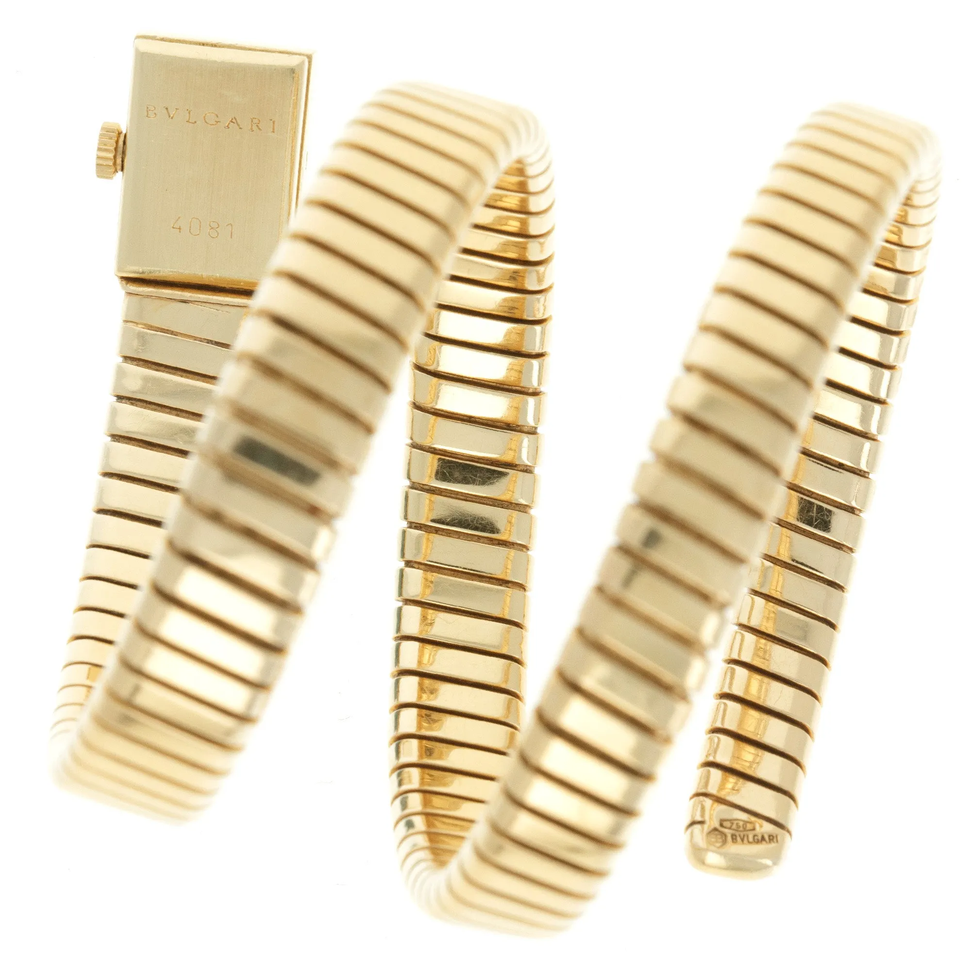 Bulgari Yellow Gold Serpenti Watch, 1960s