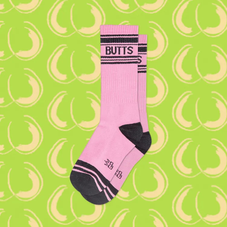 Butts Gym Socks