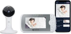 Camera Baby Monitor Screen HD VM64 4.3" 1080p & WiFi W/App Connective USA ONLY