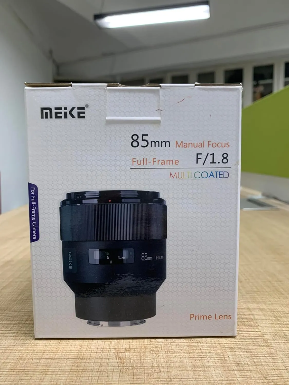 Camera Lens Large Aperture Auto Focus Medium Telephoto Fixed Prime Portrait Lens for Sony E Mount Mirrorless Cameras