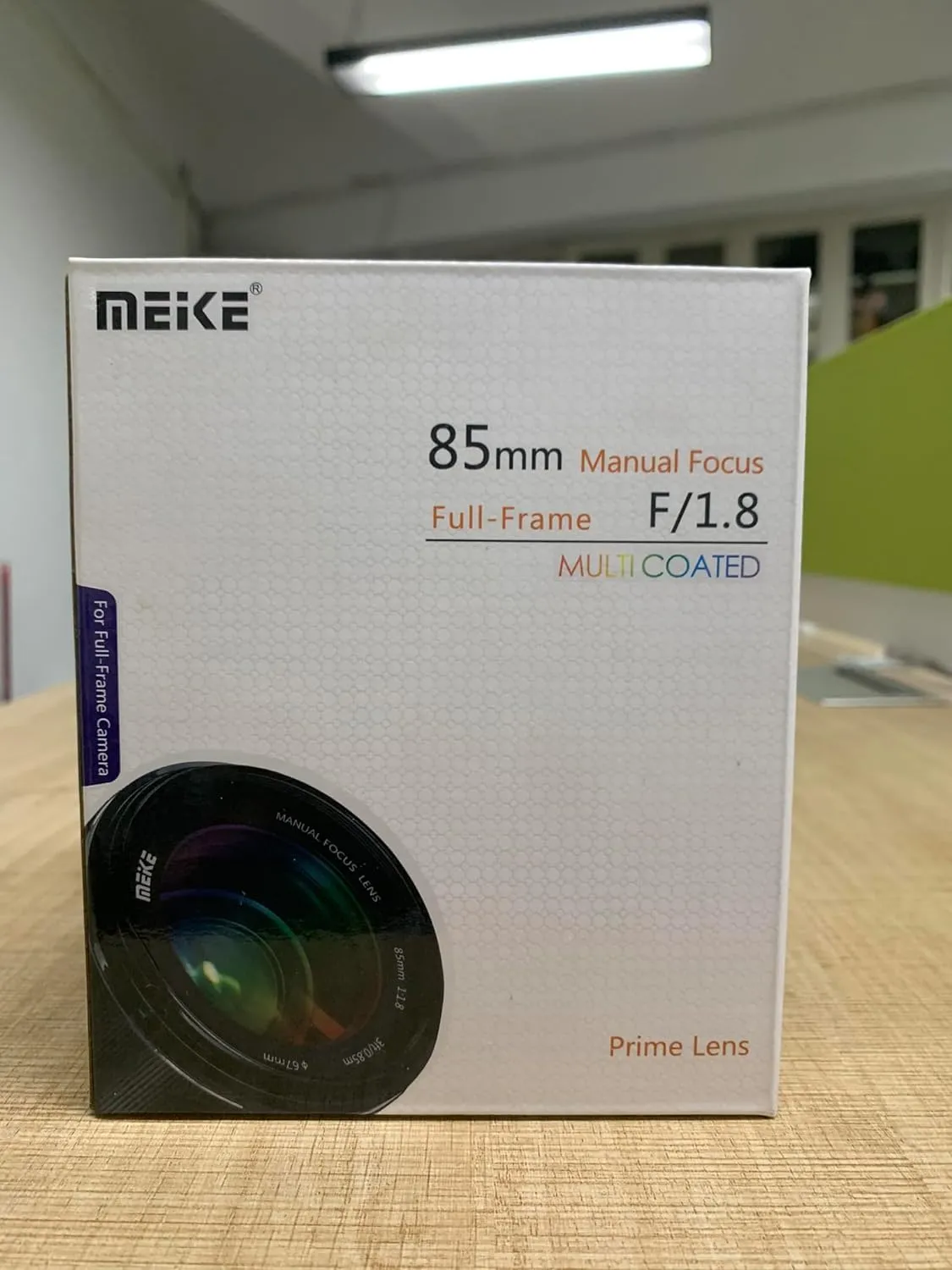 Camera Lens Large Aperture Auto Focus Medium Telephoto Fixed Prime Portrait Lens for Sony E Mount Mirrorless Cameras