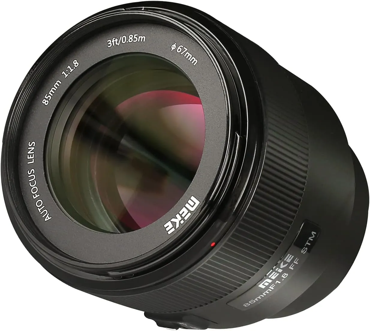 Camera Lens Large Aperture Auto Focus Medium Telephoto Fixed Prime Portrait Lens for Sony E Mount Mirrorless Cameras