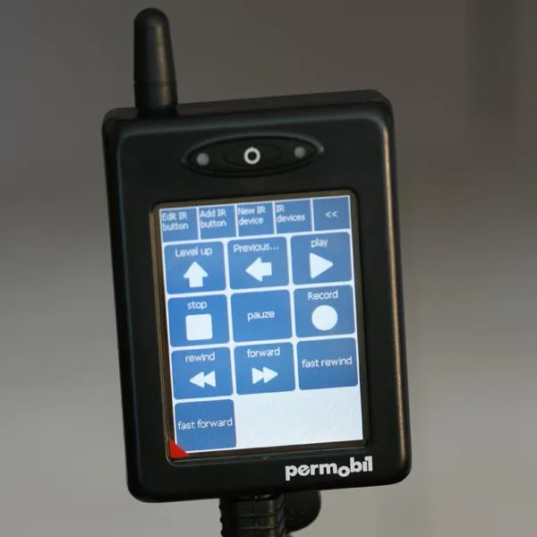 Camera Motorized Pan & Tilt Tripod Head   choice of Adaptive Hand, Finger, or Chin Joystick Controls