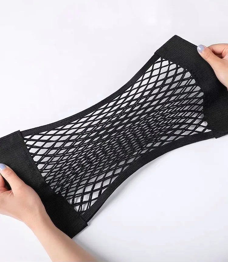 Car Use Mesh Elastic Storage String Bag