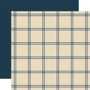 Carta Bella - Tartan No. 3 - 12x12 Single Sheet / York Plaid