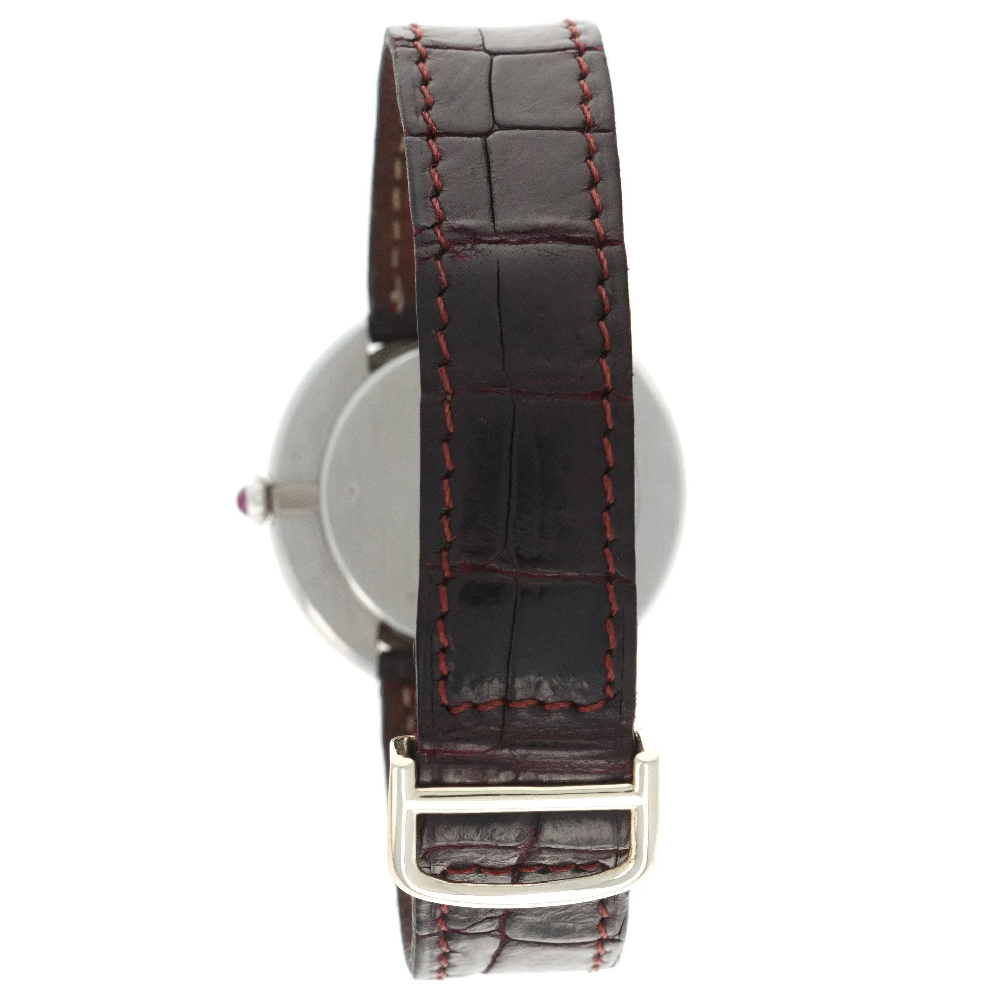 Cartier Platinum Vendome Watch, 1974
