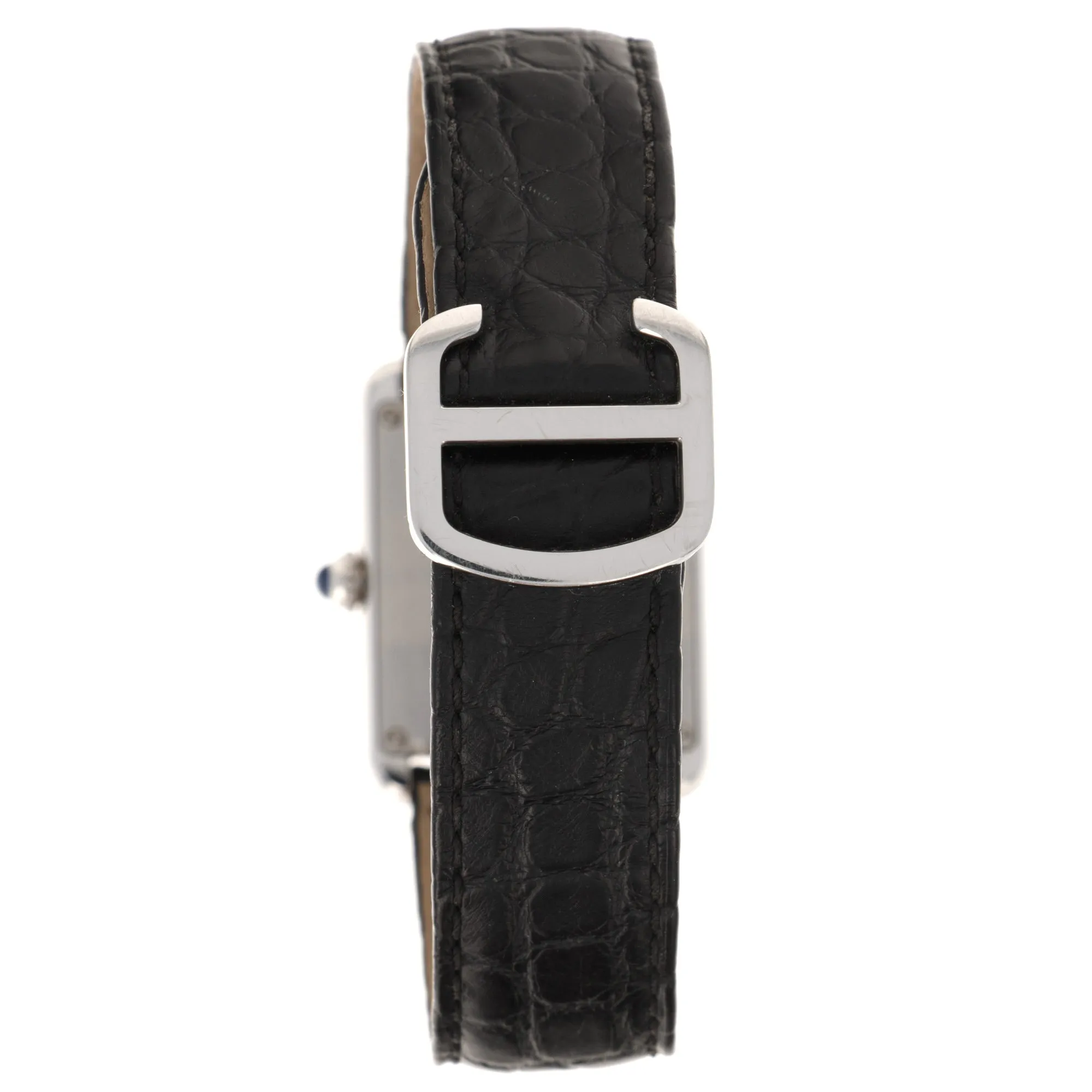 Cartier Tank Solo Piano Dial Watch