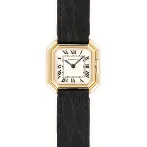 Cartier Yellow Gold Tank Ceinture Watch