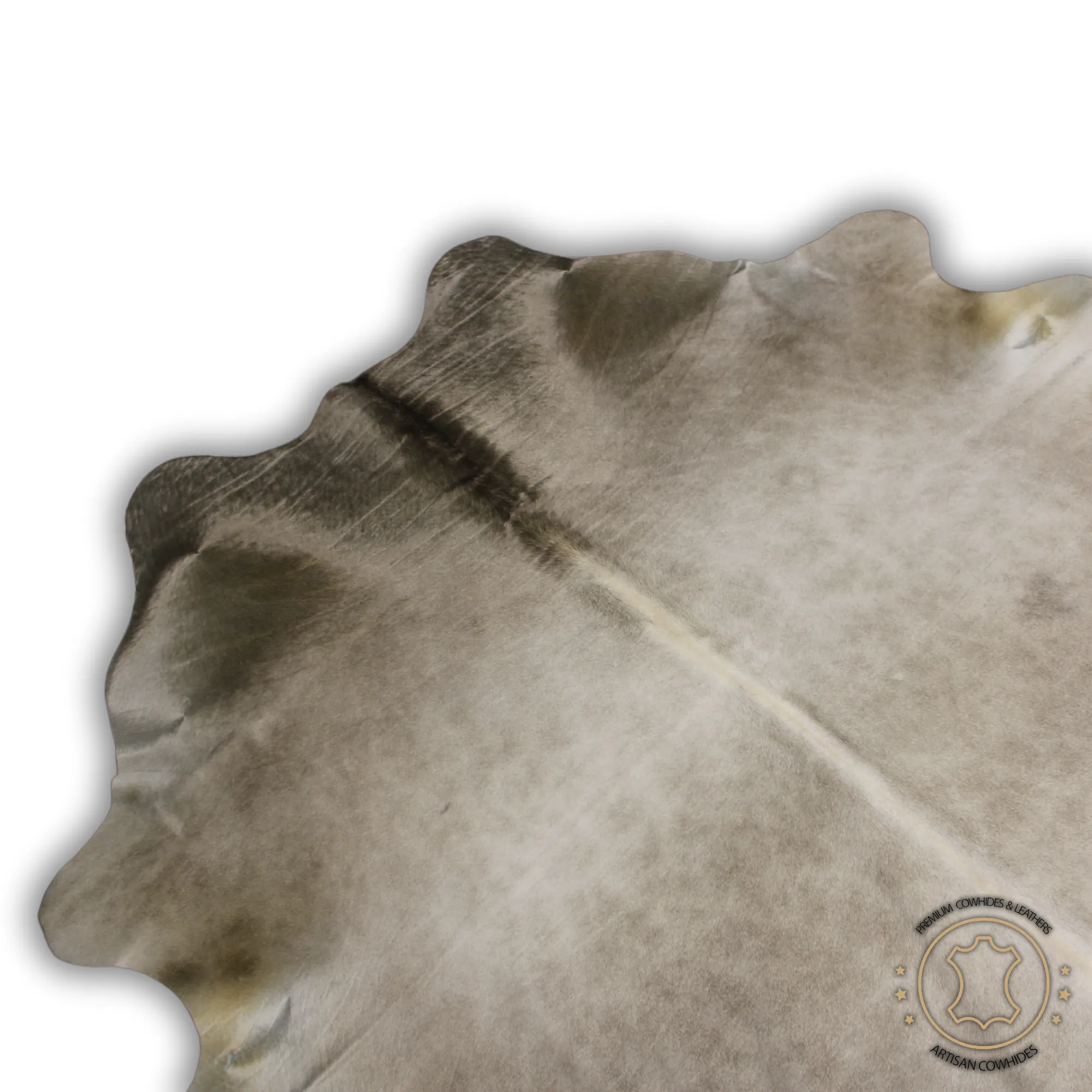 Champagne Cowhide Rug - Size: 7 x 7 Ft - Premium Cowhide Rug
