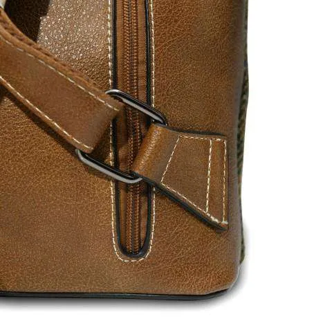 Chestnut Herringbone Jura Backpacks with Harris Tweed®
