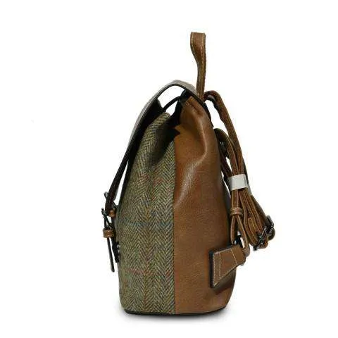 Chestnut Herringbone Jura Backpacks with Harris Tweed®