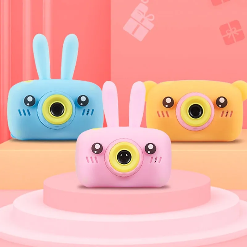 Children HD Digital Camera 2 inch Cute Cartoon Camera Toy