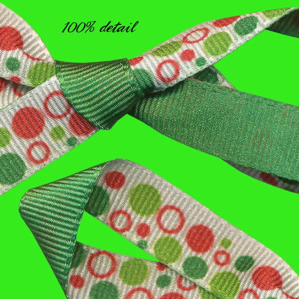Christmas Circles Ribbons