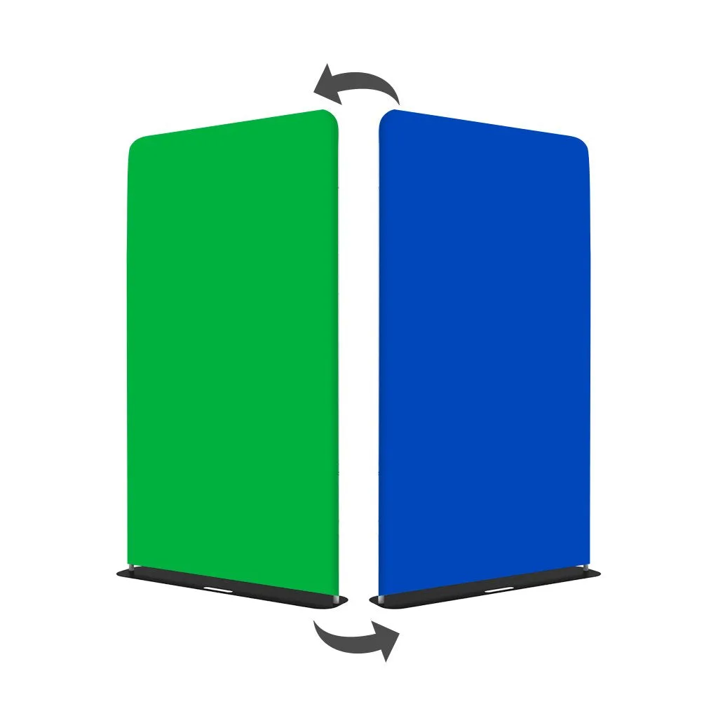 Chroma Green/Blue Backdrop for Backgrounds (Size 2m wide x 2.3m high)