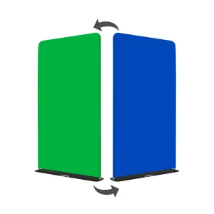Chroma Green/Blue Backdrop for Backgrounds (Size 2m wide x 2.3m high)