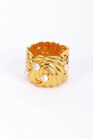 Chrysanthemum Pearl Bracelet