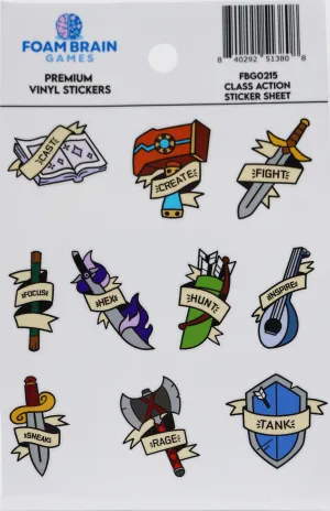 Class Action Sticker Sheet