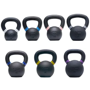 Classic Cast Iron Kettlebell Expanded Beginner Pack (4,6,8,10,12,16,20)