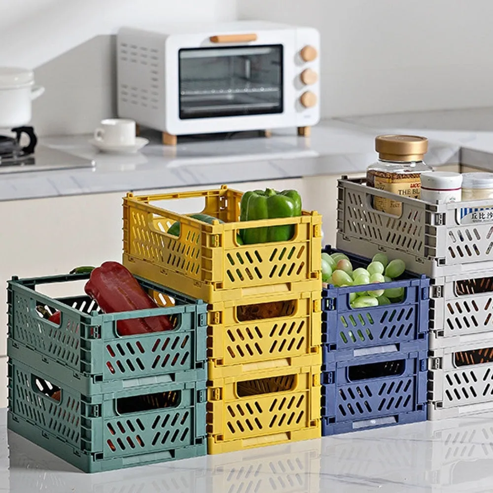 Collapsible Plastic Storage Carton Box